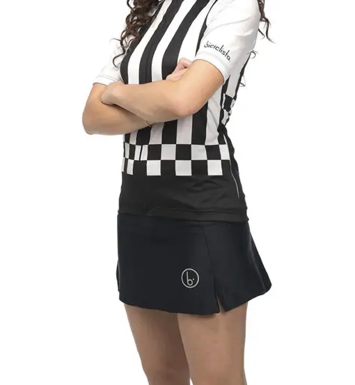 Skirt - gonna ciclismo - donna Black