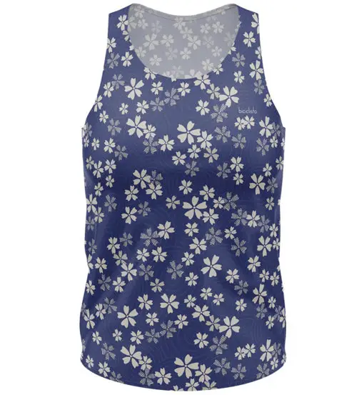 Summer W - top ciclismo - donna Blue