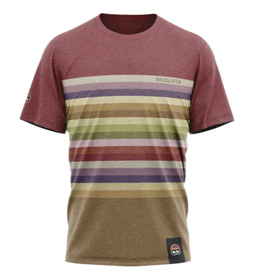 Biciclista T-shirt Uomo Multicolore 3980572
