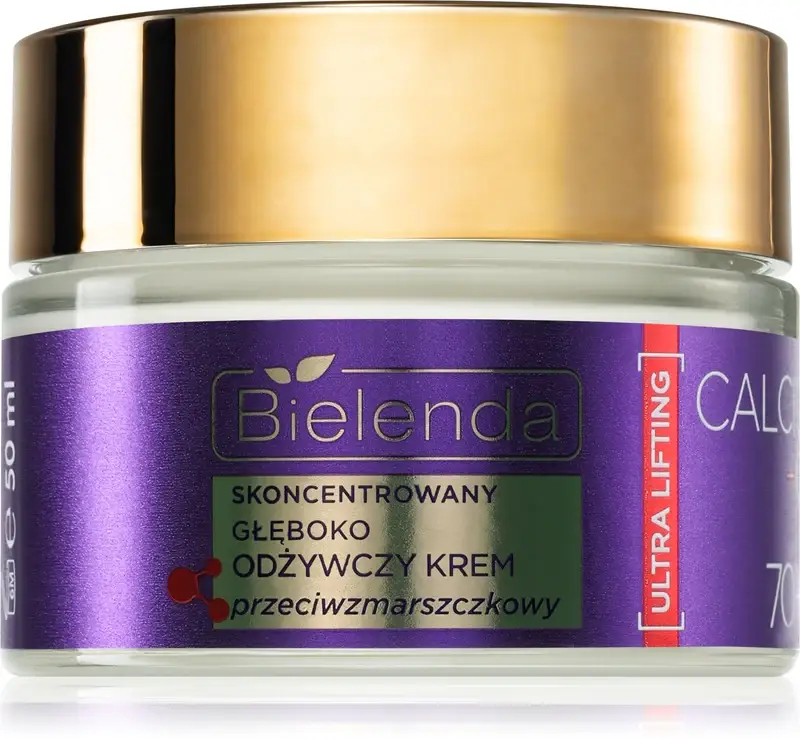 Calcium + Q10 Crema antirughe concentrata e profondamente nutriente per il giorno 70+ rassodante e antirughe 50 ml