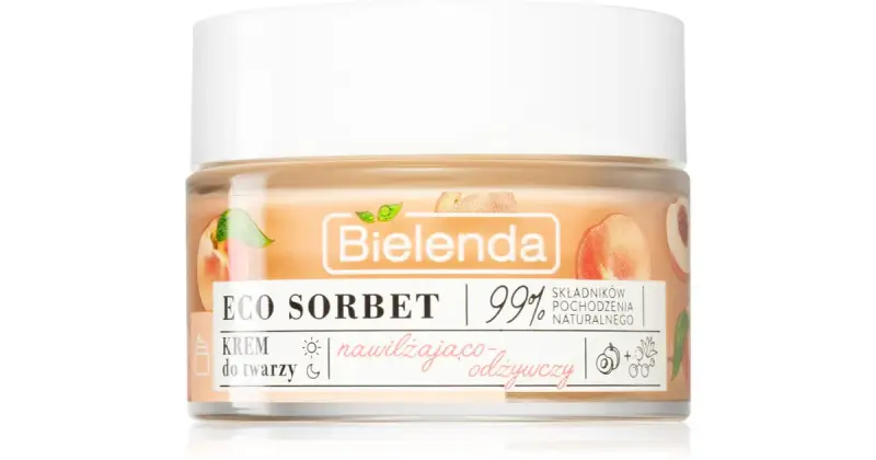 Eco Sorbetto alla pesca crema idratante e nutriente 50 ml