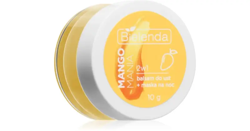 Maschera Notte E Balsamo Labbra Con Profumazione Mango Mania 10 G