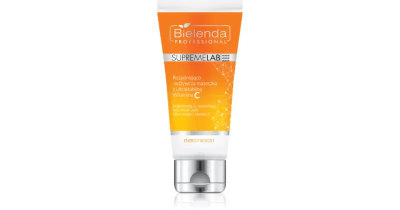 Supremelab Energy Boost maschera illuminante con vitamina C 70 ml