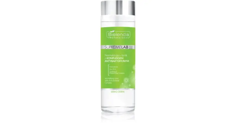 Supremelab Sebio Derm lozione tonica per pelli grasse e miste Antibacterial Complex 200 ml