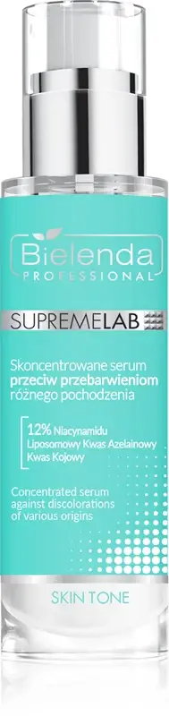 Supremelab Skin Tone siero depigmentante per unificare il tono della pelle 30 ml