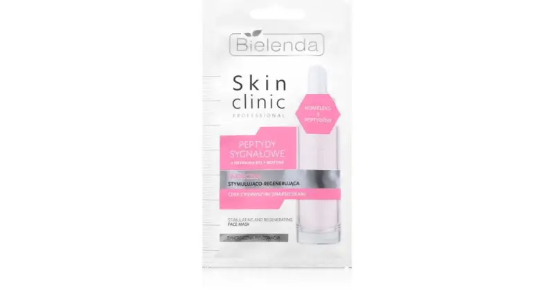 Skin Clinic Professional Signaling Peptides maschera rigenerante per la notte 8 g