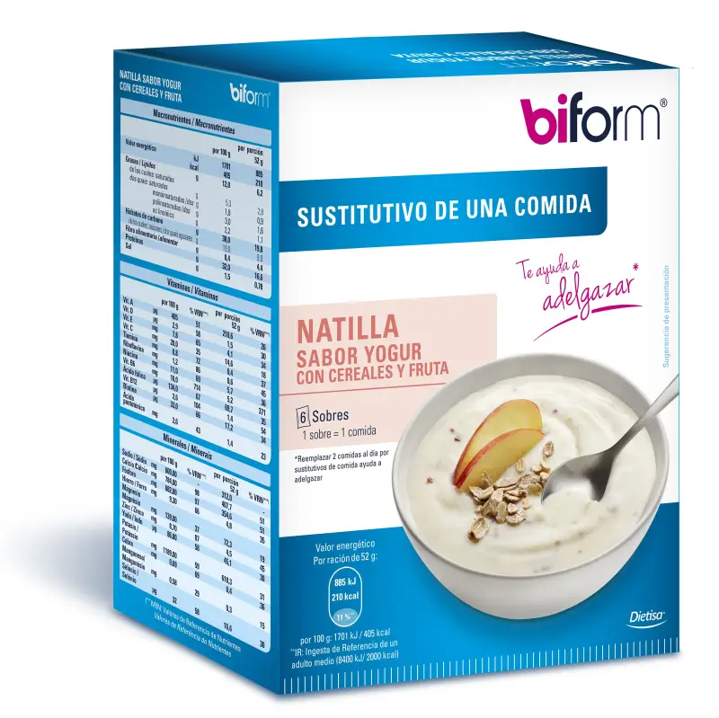 Natillas Yogurt Cereali 6 Buste
