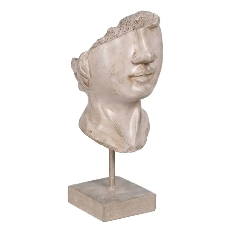 Statuetta decorativa in metallo e poliresina BigBuy Home