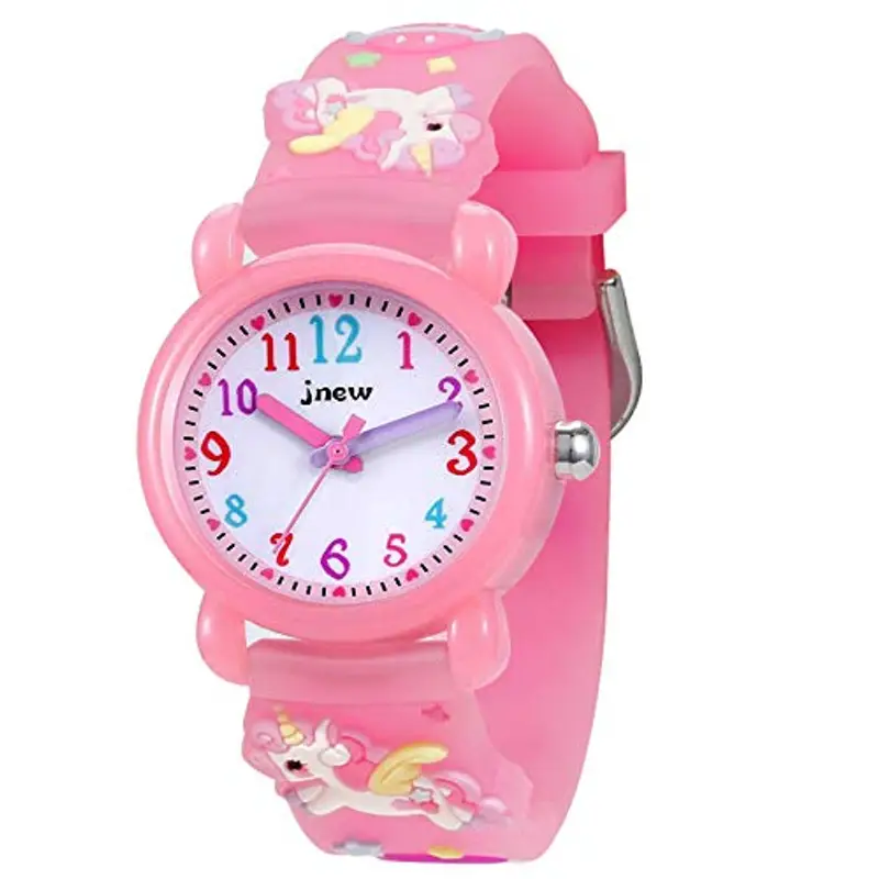 Bigmeda Orologio Bambini, Orologio Quarzo in Cartone Animato 3D, Orologio da Polso per Ragazzi e Ragazze, Orologio