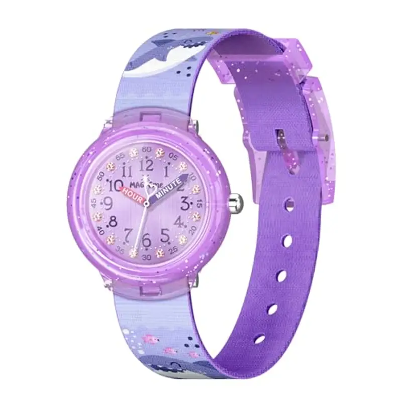 Bigmeda Orologio Bambini, Orologio Unicorno Orologio Quarzo in Cartone Animato, Orologio da Polso per Ragazzi e