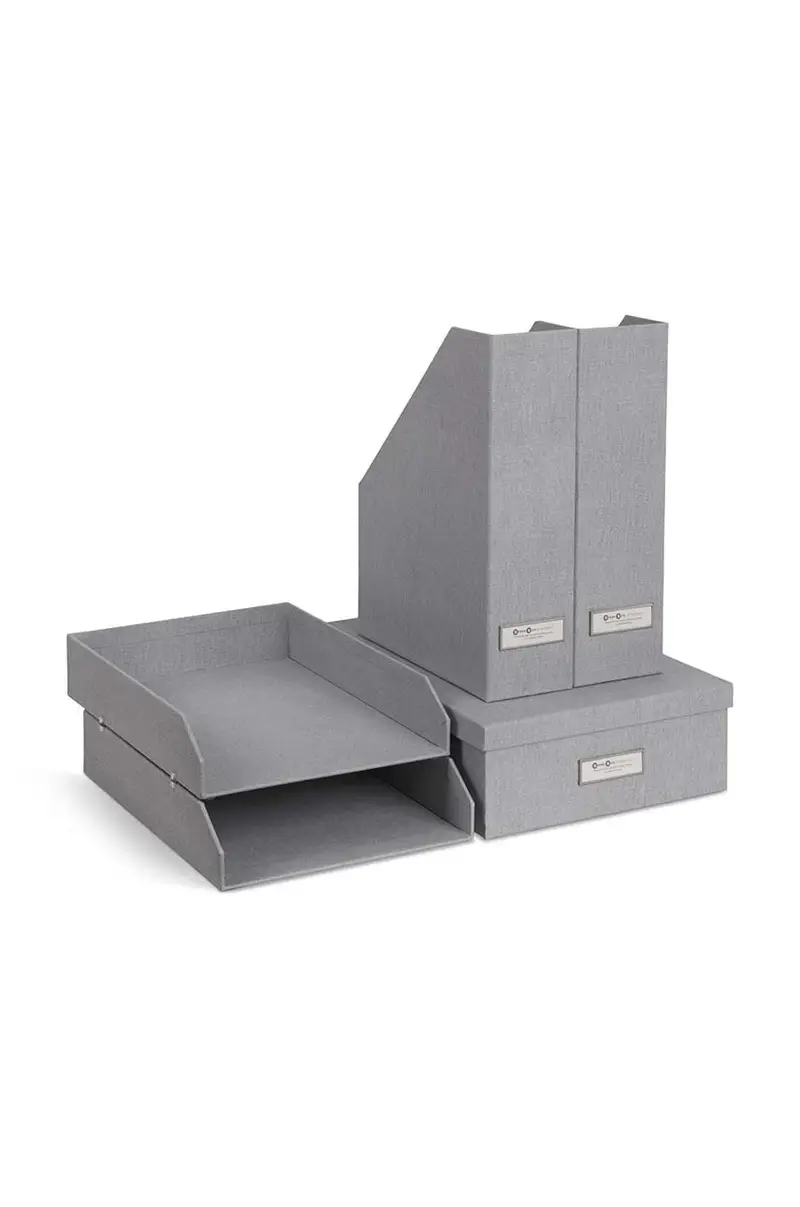 organizer per documenti Holger pacco da 5 Grigio