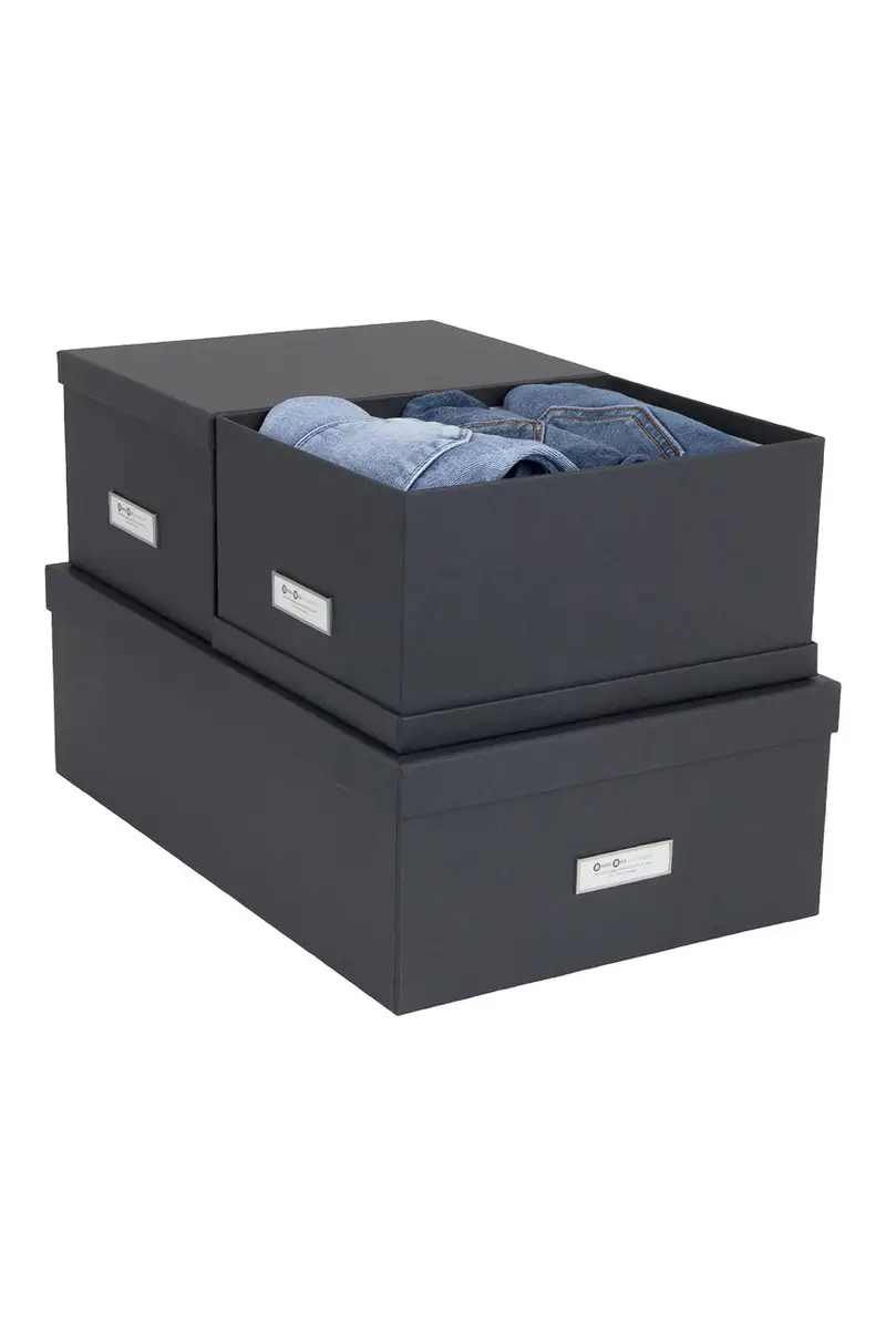 set contenitori Inge (3-pack) Grigio miniatura 3