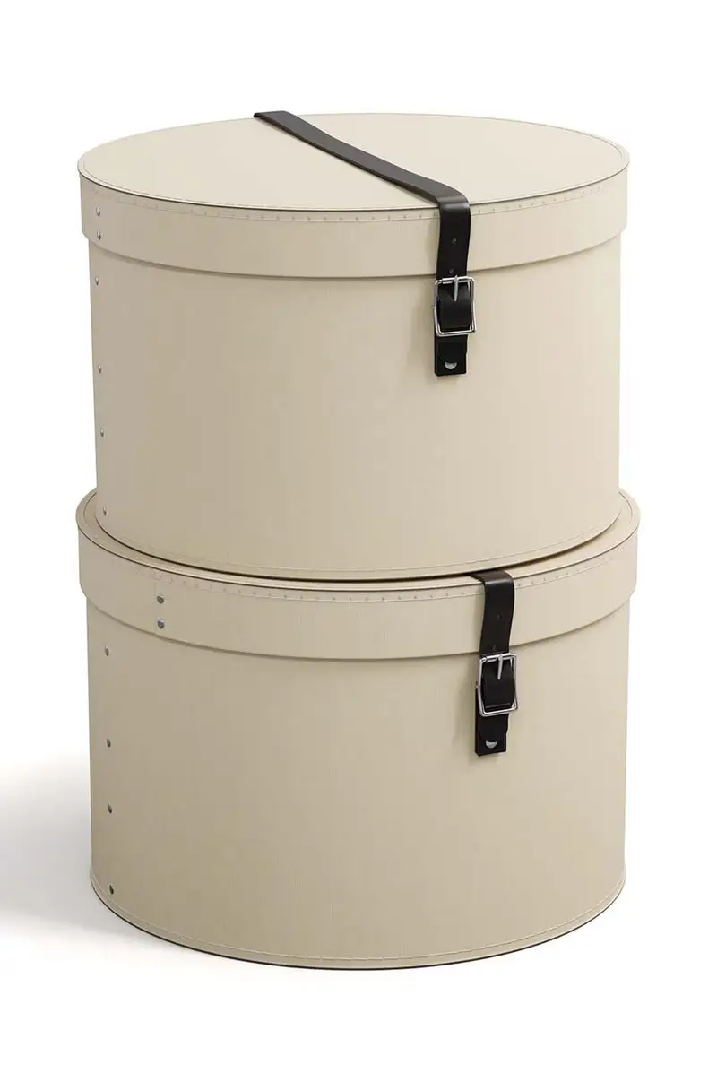 set contenitori Rut pacco da 2 Beige