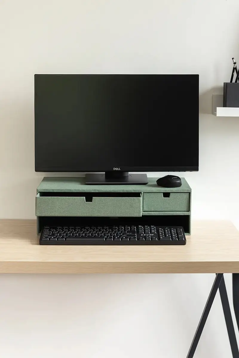 supporto per monitor colore turchese miniatura 4