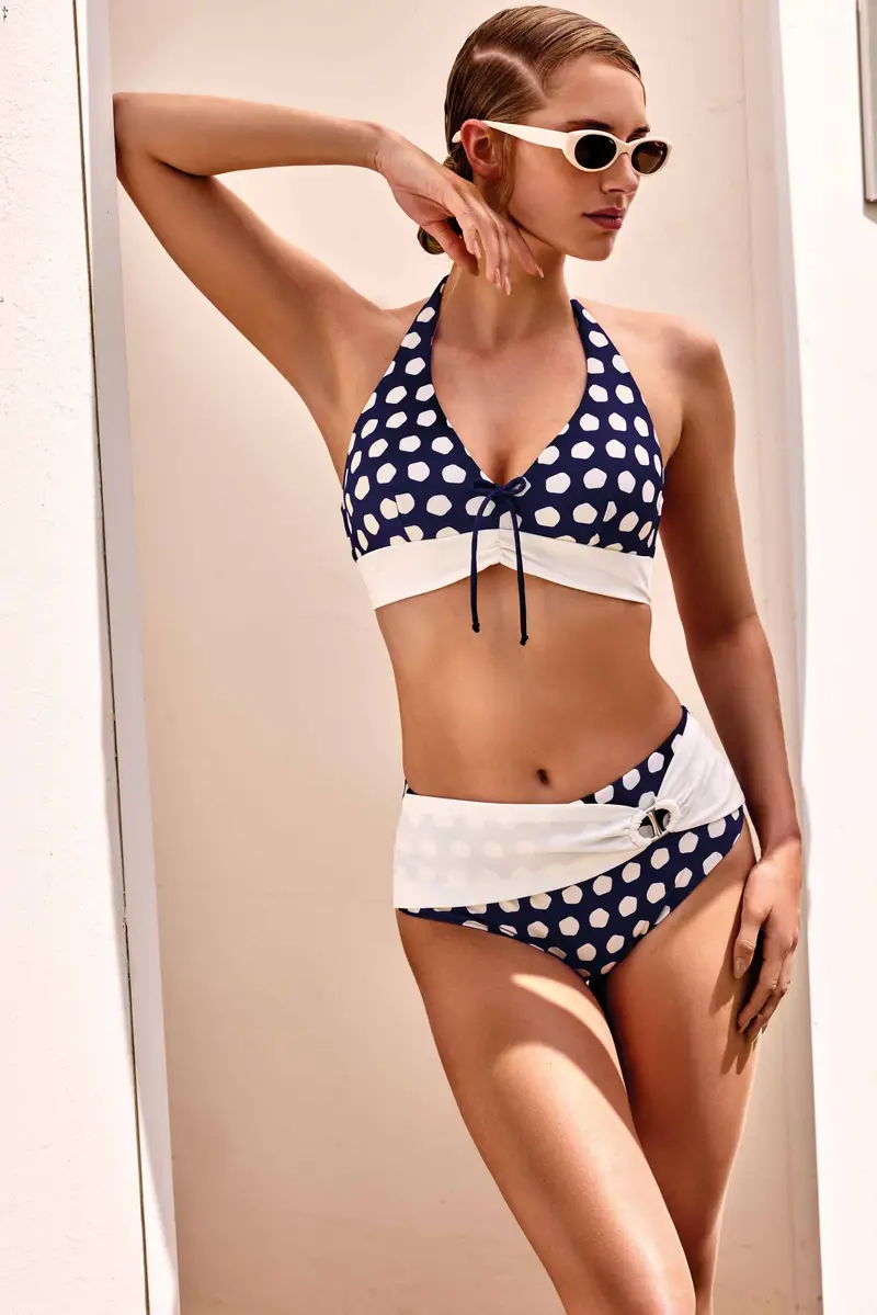 BIKINI CON ALLACCIATURA AL COLLO ELDA | Colore: Multi | Taglia: 46