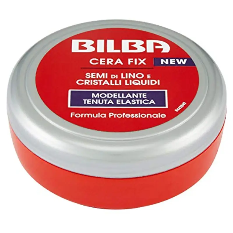 Bilba, Cera con Semi di Lino e Cristalli Liquidi, Cera Fix Modellante a Tenuta Elastica - Formula Professionale - Dona Volume e Lucentezza, Ideale per Fissare l'Acconciatura - 100ml miniatura 2