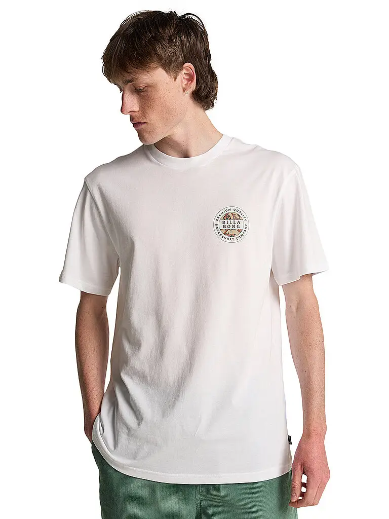 Beachshirt da uomo Rotor bianco | S