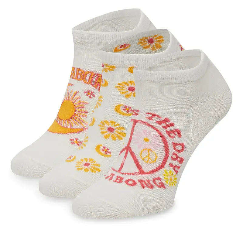 Calzini corti Billabong AS_BILLABONG_04S_SS25 (3-PACK) Bianco