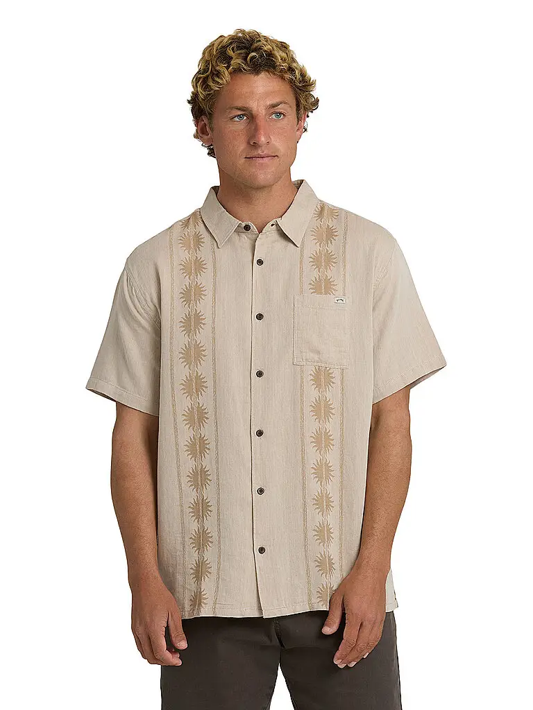 Camicia da spiaggia da uomo Cordoba oliva | S