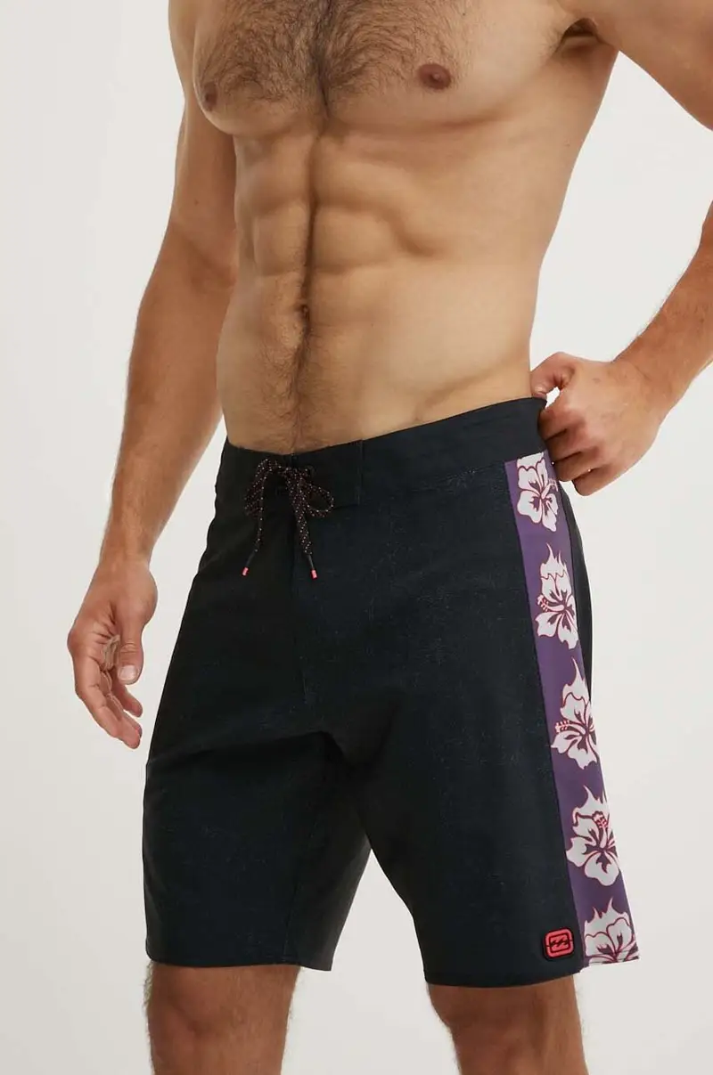 pantaloncini da bagno colore nero ABYBS00459 miniatura 2