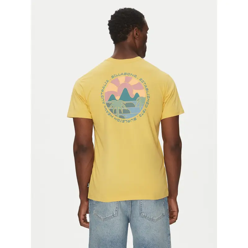 Billabong T-shirt Giallo 3228117