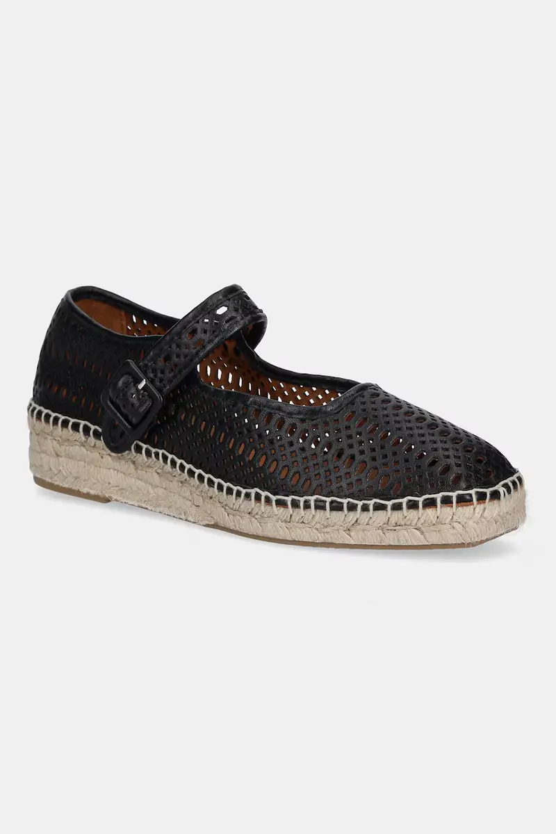 espadrillas in pelle colore nero A28600