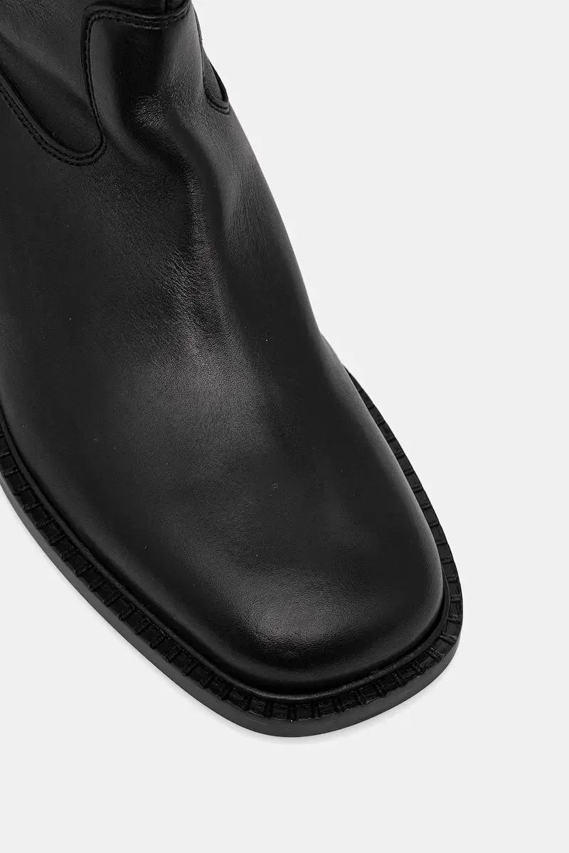 stivali in pelle donna colore nero A9136 880 miniatura 4