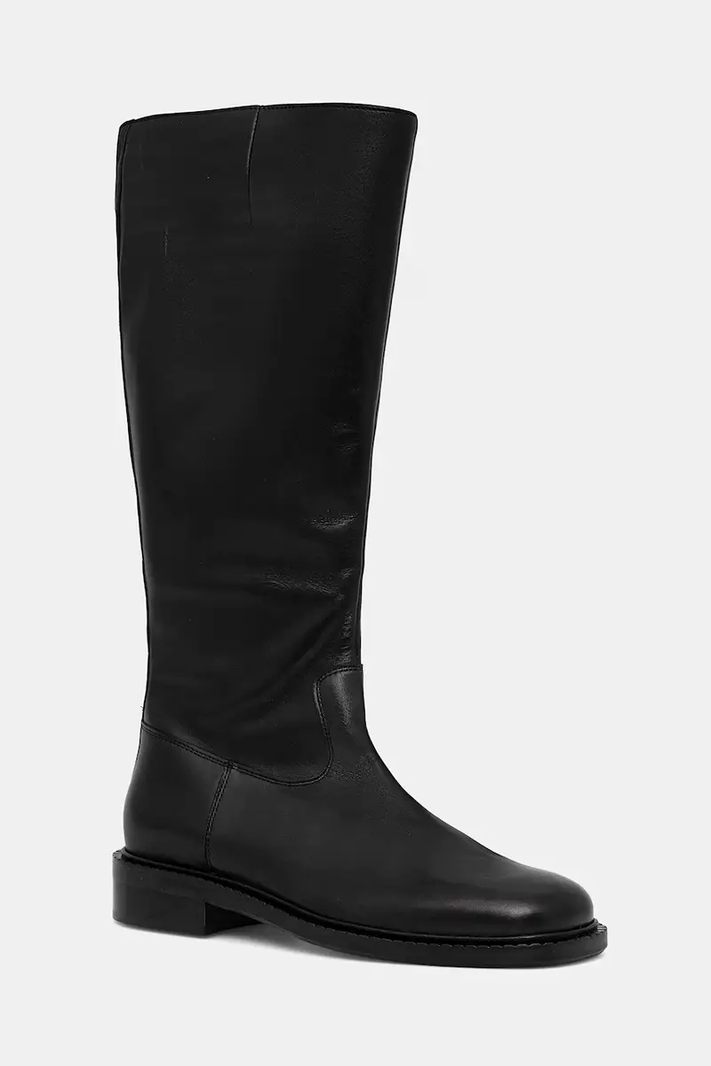 stivali in pelle donna colore nero A9136 880