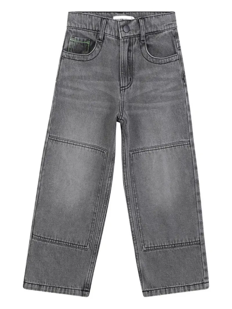 Billie Blush Kids Pantaloni Denim Grigio Bambino