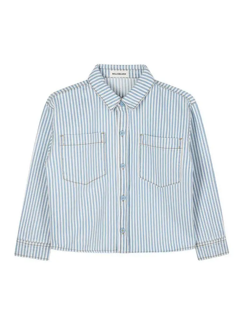 Camicia A Righe Bianco