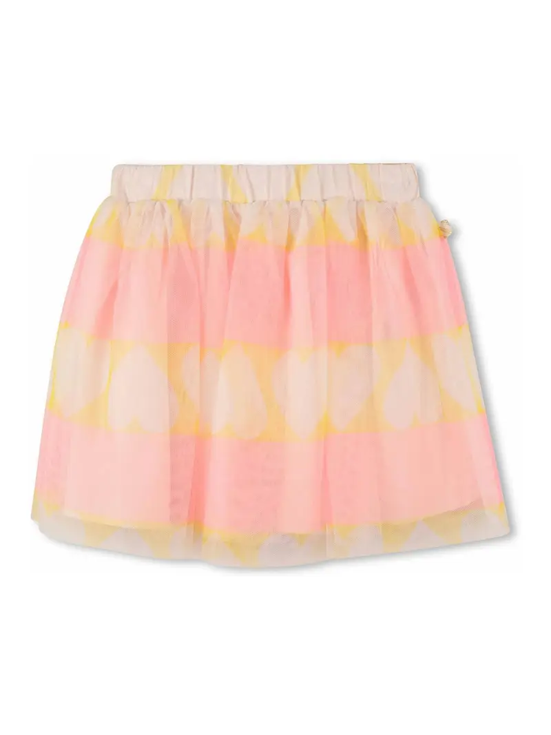 Gonna Con Stampa Color Carne E Neutri