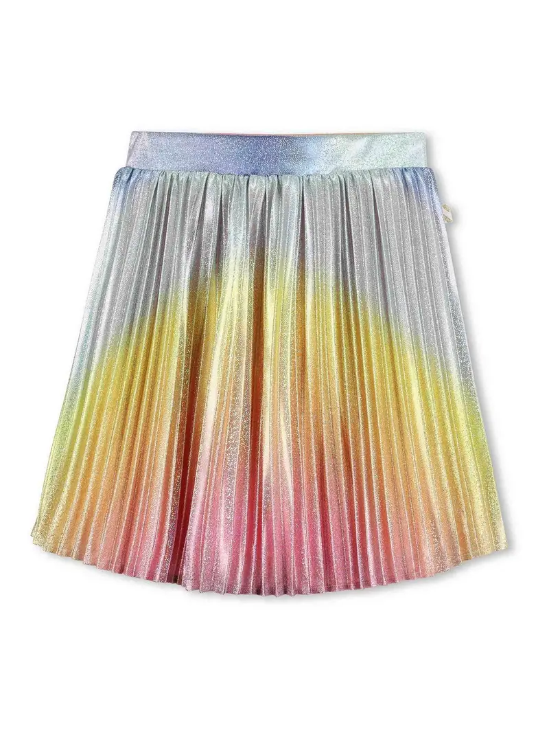 Gonna Plissettata Multicolore