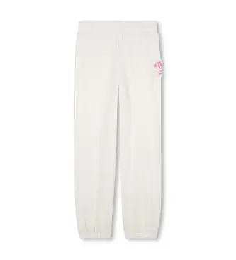 per ragazza U21240 Pantaloni da jogging beige (8años= 126cm), Casual, Poliestere, moda per bambini