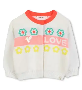 Billieblush Cardigan Ragazza Bianco 4172494