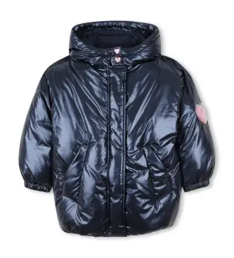 per ragazza U21354 Anorak marino funzionale (5años= 108cm), Casual, Poliuretano, Navy, moda per bambini Blu