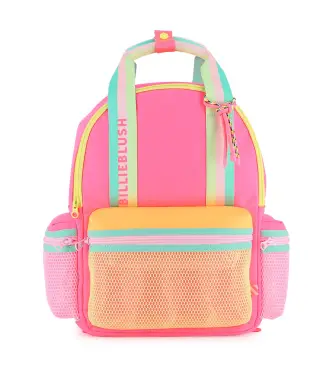 per ragazza U22046 Zaino rosa fluo (OSFA), Casual, Poliestere, moda per bambini