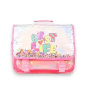 per ragazza U22051 Zaino in twill rosa (OSFA), Casual, Poliestere, moda per bambini