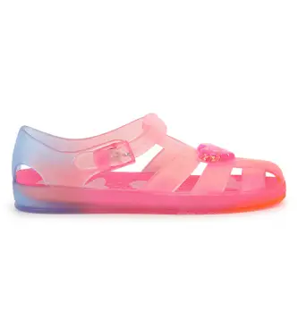 per ragazza U22117 Sandali rosa in gelatina (25), Basso, Fibbia, Casual, moda per bambini