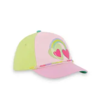 per ragazza U22169 Cappello rosa con perline (50), Casual, Cotone, moda per bambini