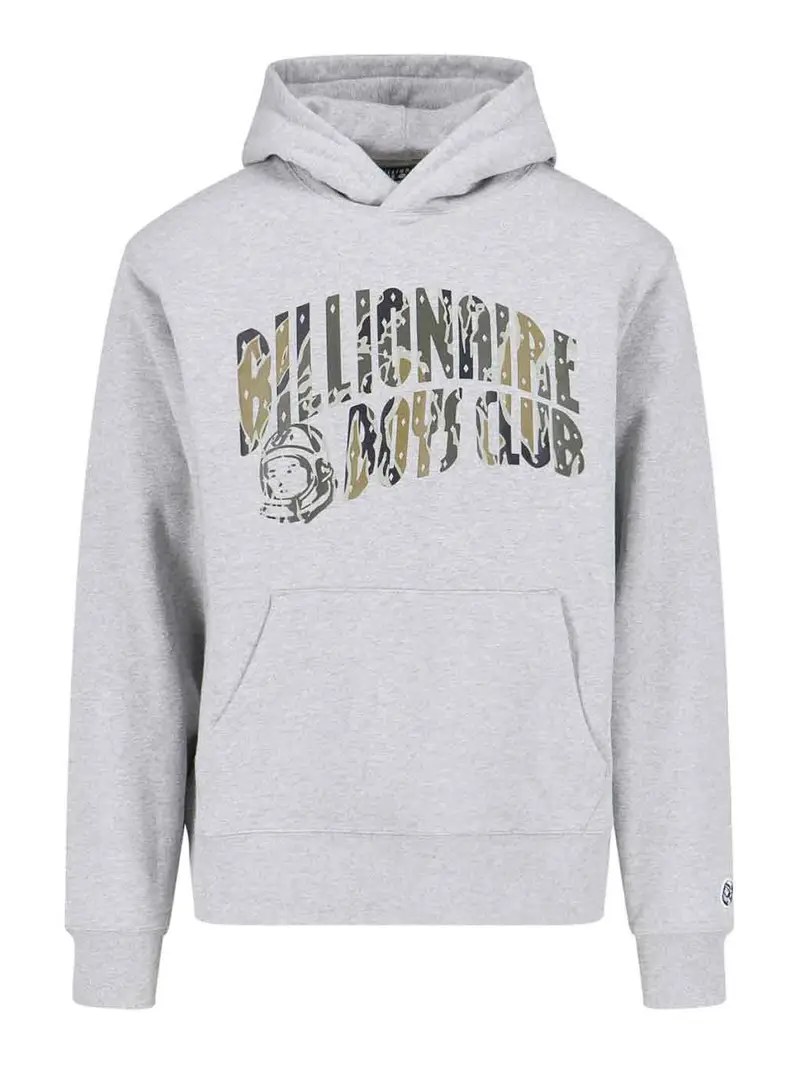 Felpa Cappuccio Grigio