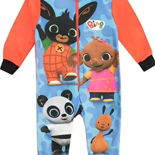 Bing Pigiami Interi a Maniche Lunghe per Ragazzi Flop e Pando Multicolore 4 miniatura 2