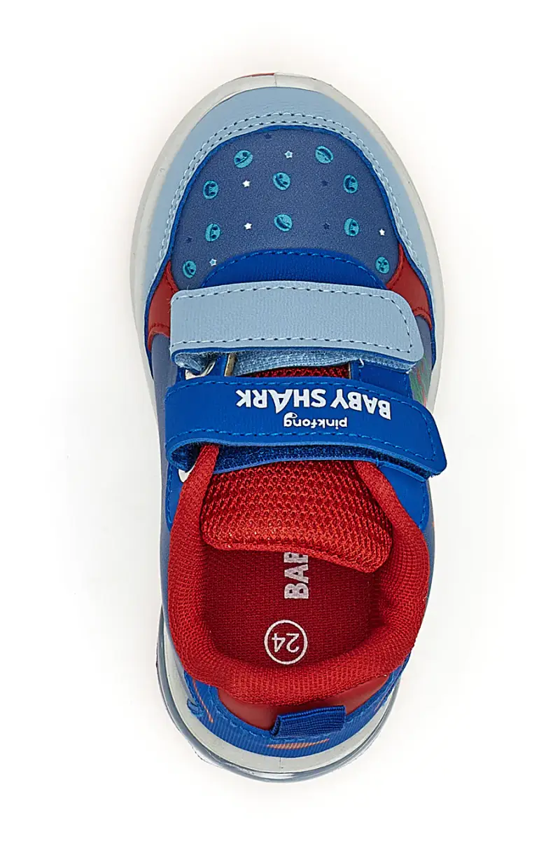 Sneakers con Luci Baby Shark 5208 Blu [DENIM] miniatura 5