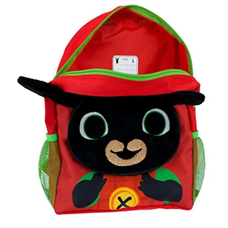 Bing Zaino Borsa Bambino Con Orecchie 3D | Borsa Bimbo Asilo | Zaino Per La Scuola Taglia Unica miniatura 2