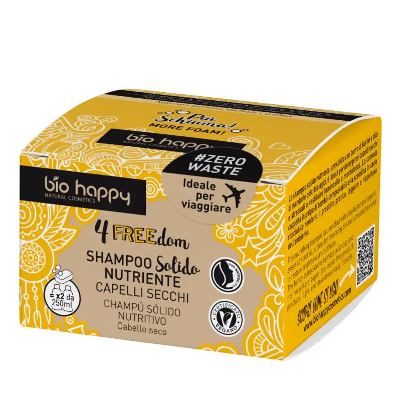4FREEdom Shampoo Solido Nutriente 55 g