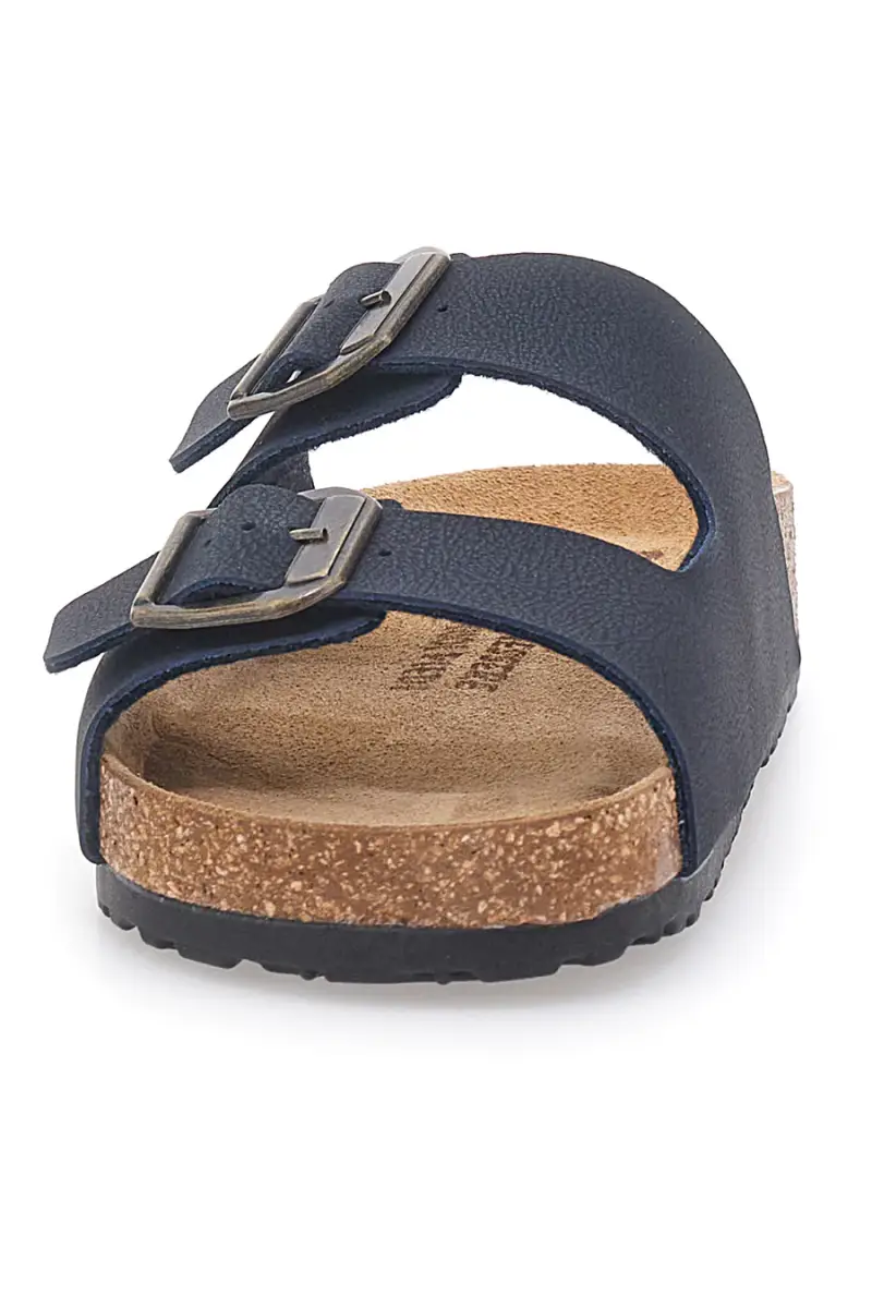 Ciabatte blu con doppia fibbia con plantare anatomico Bio Up 201 [BLUE] miniatura 4