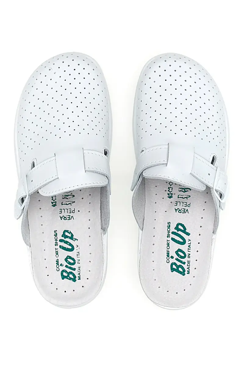 Ciabatte Professionali bianche traforati con fibbia Bio Up 728 [BIANCO] miniatura 3