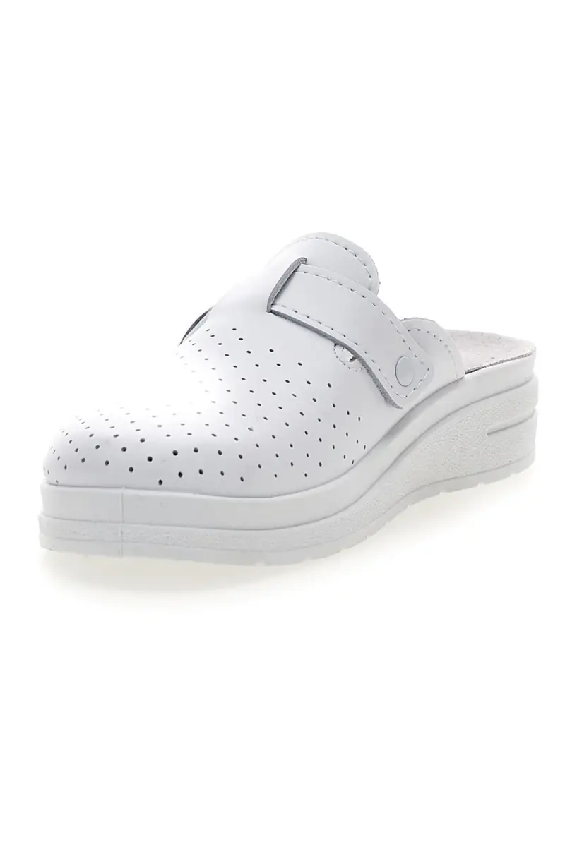 Ciabatte Professionali bianche traforati con fibbia Bio Up 728 [BIANCO] miniatura 4