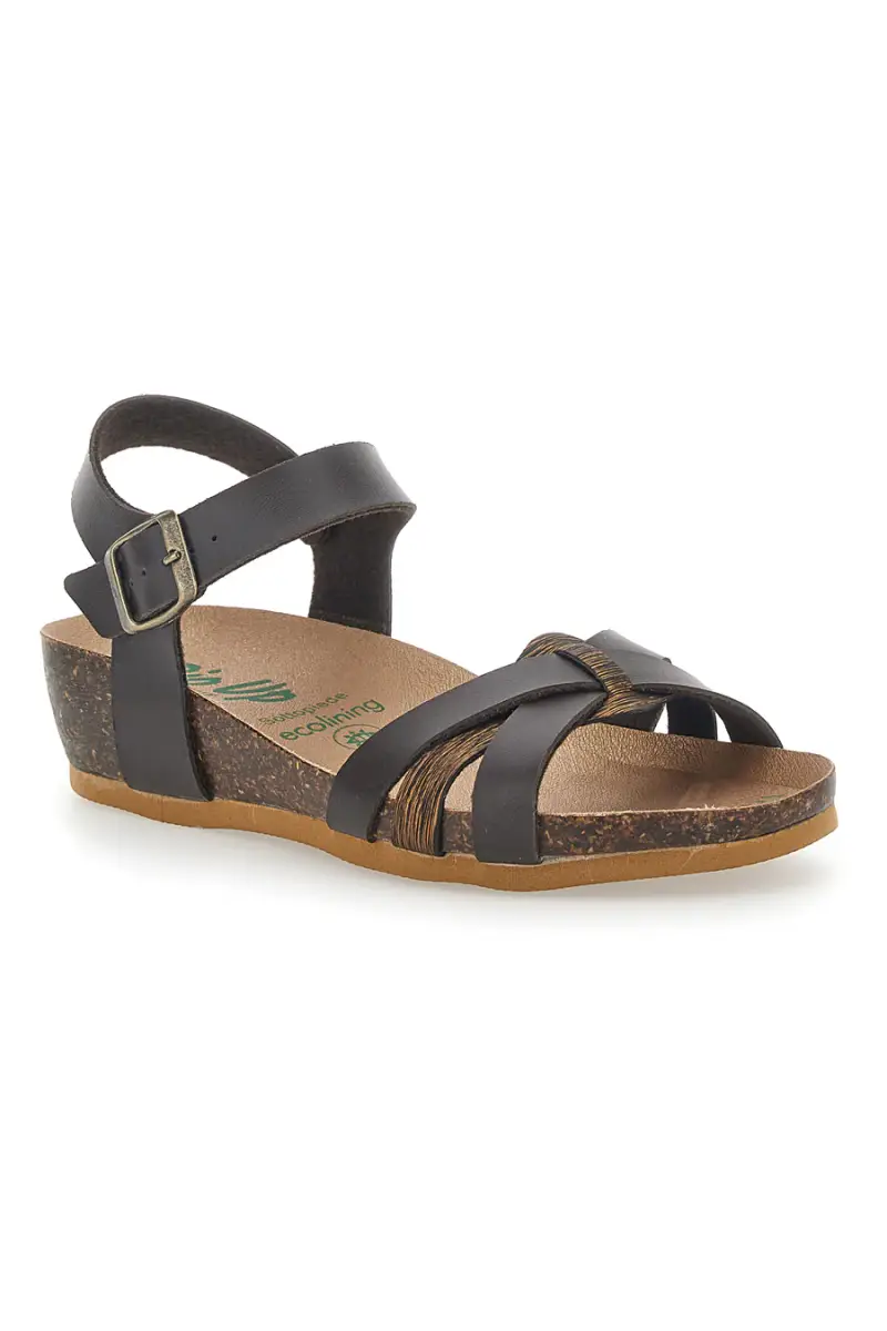 BIO UP Sandali con cinturino Nero 2840925 miniatura 2