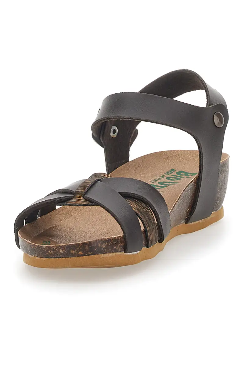 BIO UP Sandali con cinturino Nero 2840925 miniatura 3