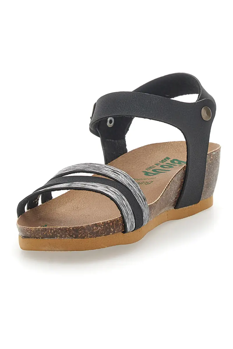 BIO UP Sandali con cinturino Nero 3544550 miniatura 3